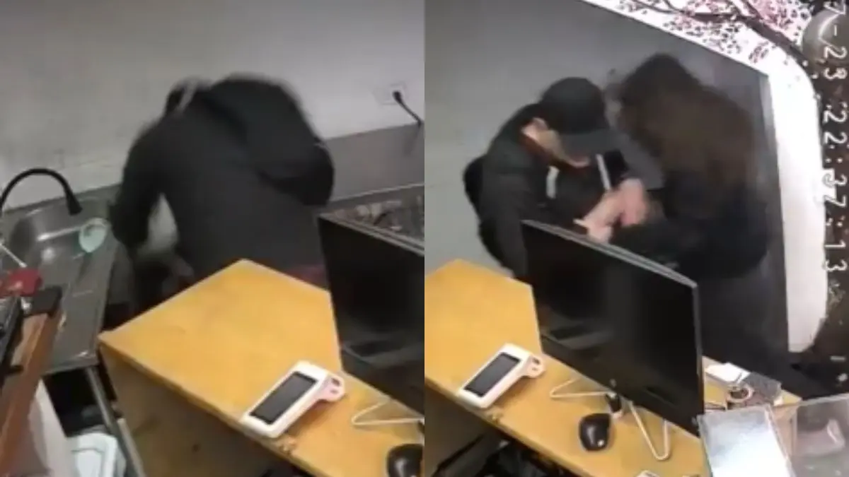 Hombre propina golpiza a su exjefa por negarle su liquidación al renunciar