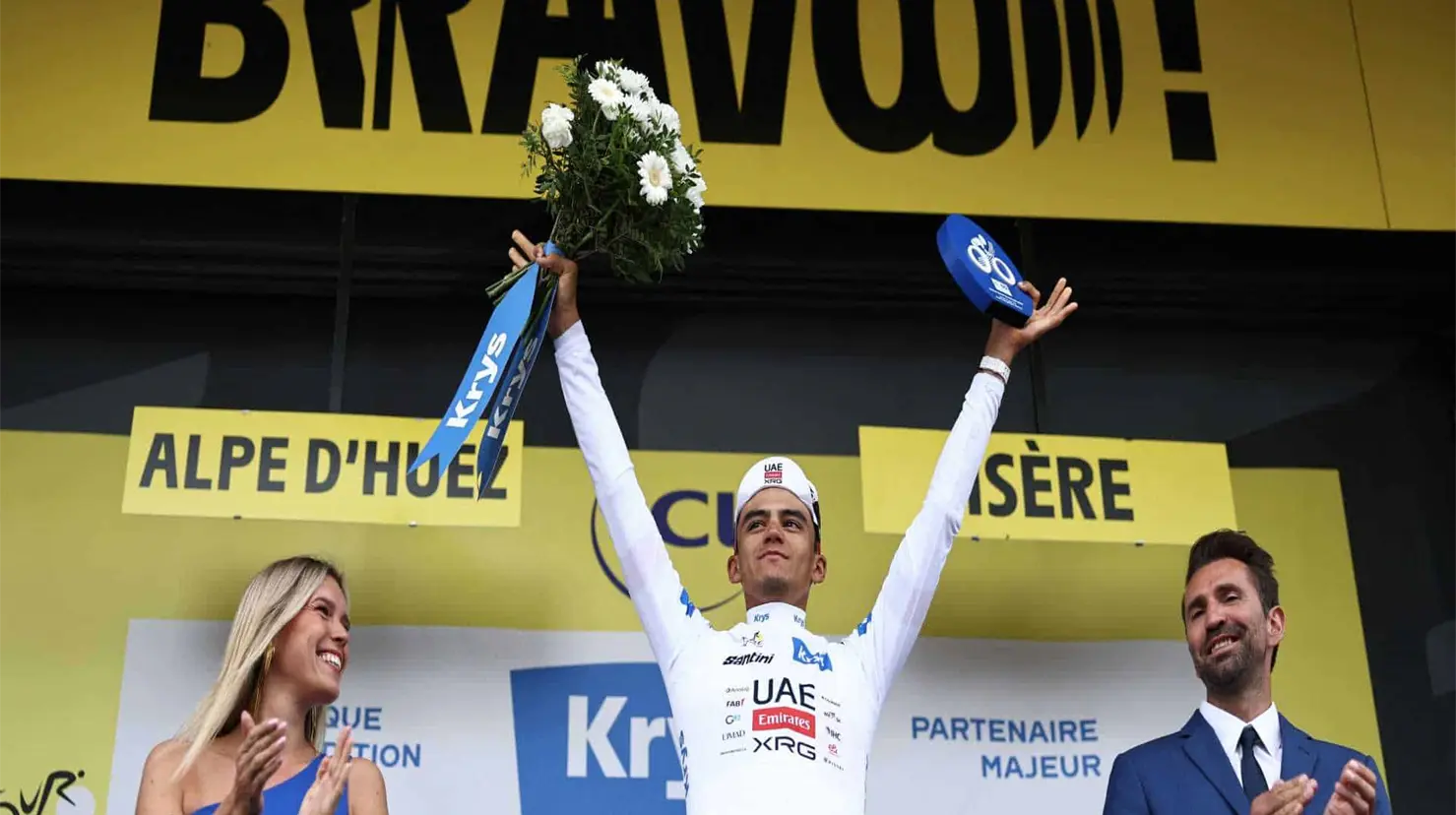 Isaac del Toro confirma su tercer lugar y hace historia en el Tour de Francia