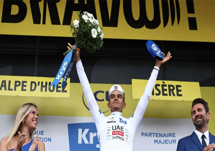 Isaac del Toro confirma su tercer lugar y hace historia en el Tour de Francia