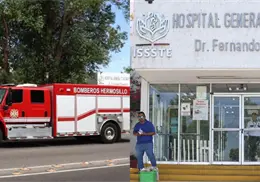 Reportan presunta fuga de oxígeno en hospital del ISSSTE en Hermosillo