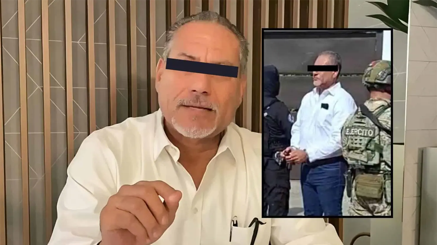 Detienen a Pedro Mendívil, exdirector de la Policía de Mexicali; publica video antes de su captura