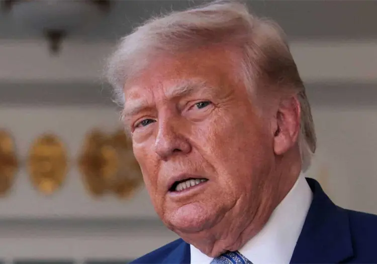 Trump asegura que Estados Unidos no necesita el T-MEC y resta importancia a su renovación