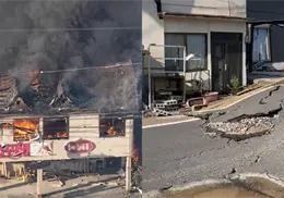 VIDEO l Terremoto de magnitud 7.1 sacude Japón; deja muertos y heridos