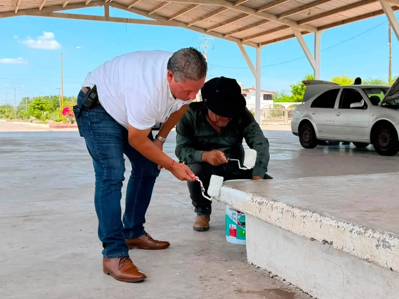 Rescatan espacios públicos en la zona rural