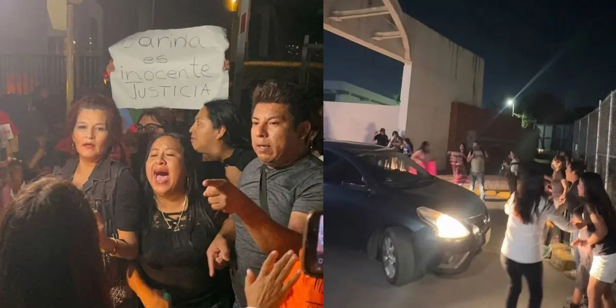 Familiares y simpatizantes de Danna Yanina se manifestaron en Altamira luego de la audiencia donde se determinó que continuará bajo prisión preventiva por el caso de Dafne Zapata.