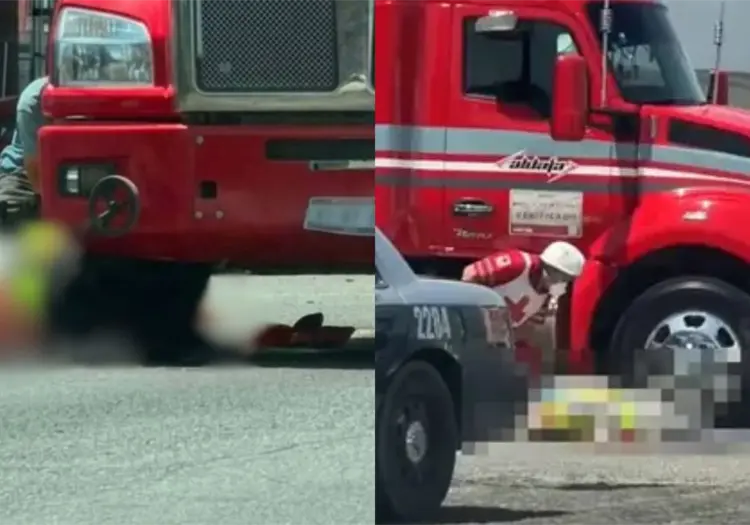 Identifican a hombre que falleció tras ser arrollado por un tráiler en Sonora