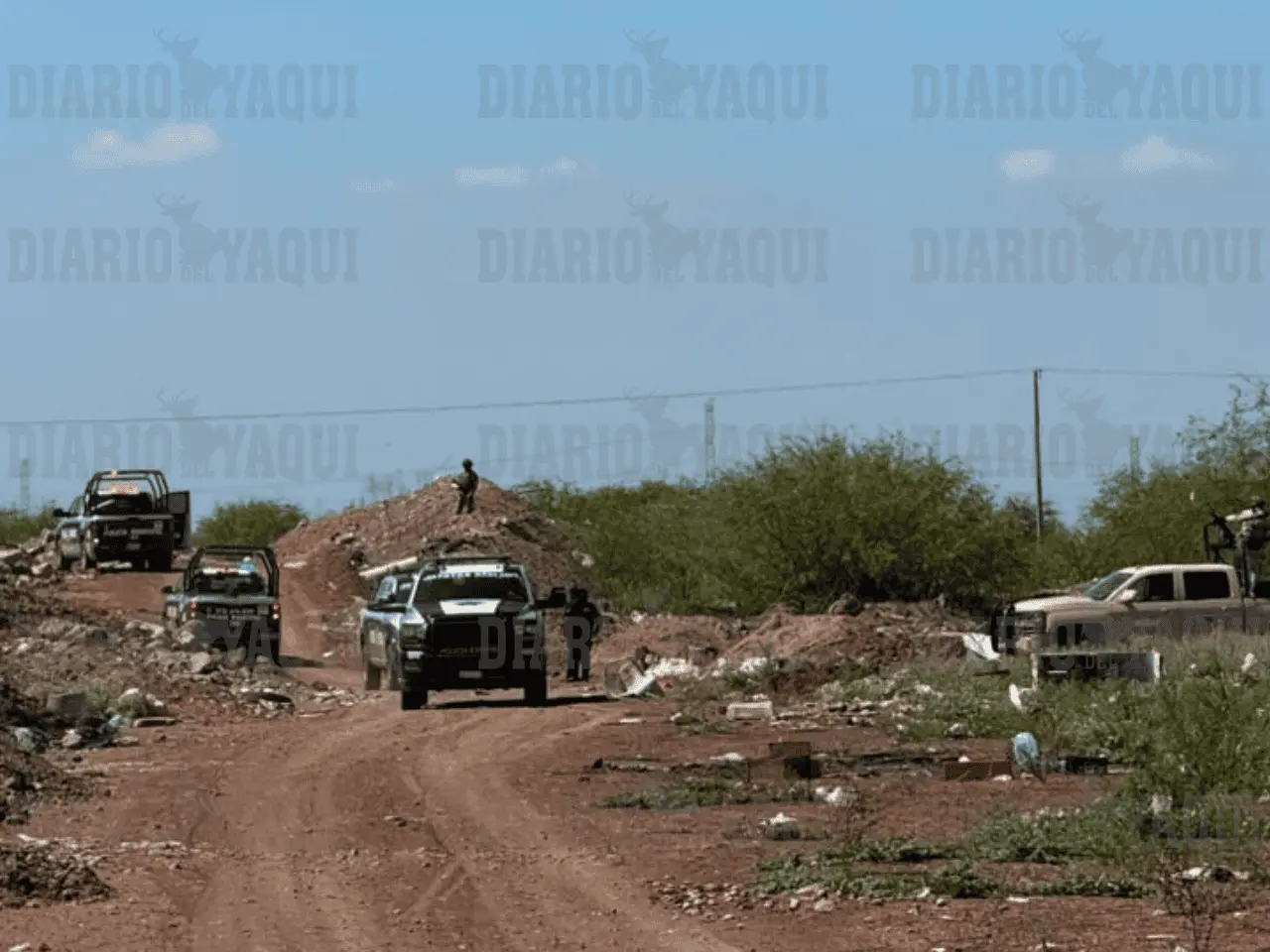 Despliegan operativo tras reporte de supuesto cadáver