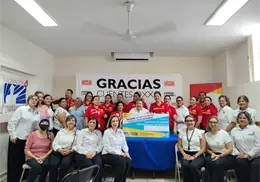 Recibe Agrupación George Papanicolaou de Navojoa donativo de 190 mil pesos