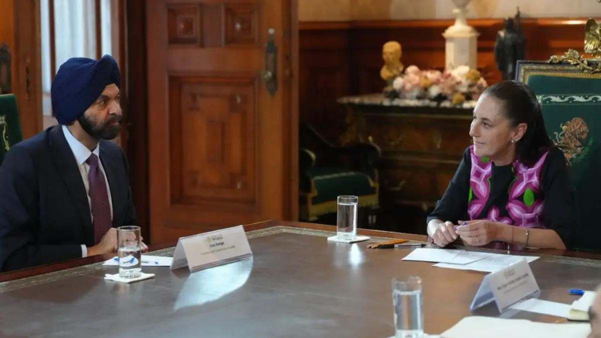 Sheinbaum y presidente del Banco Mundial fortalecen diálogo para impulsar el Plan México