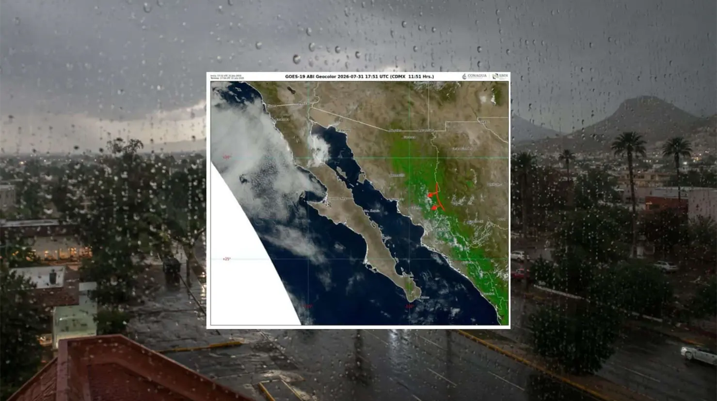 Clima en Hermosillo hoy 1 de agosto: Se pronostica calor intenso y lluvia para este sábado