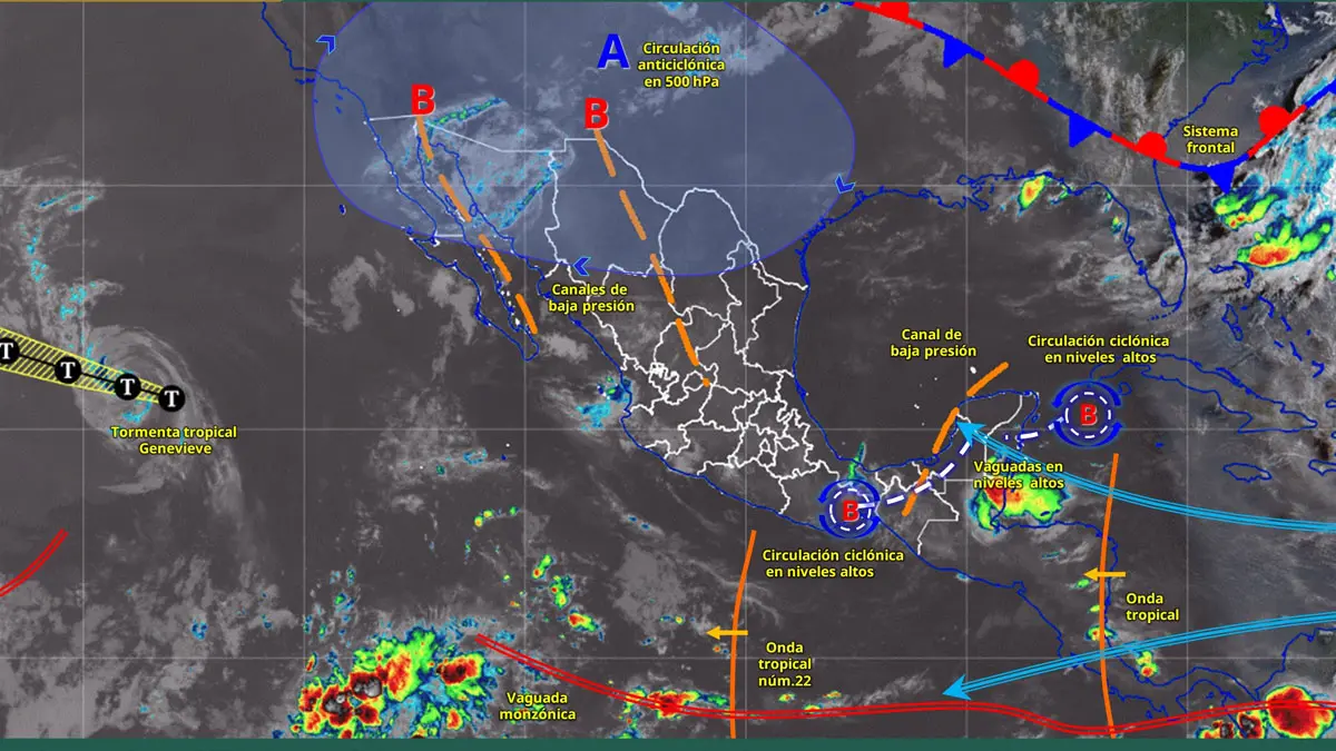 Las condiciones del tiempo variarán en diferentes zonas de Sonora durante este viernes, de acuerdo con el SMN.