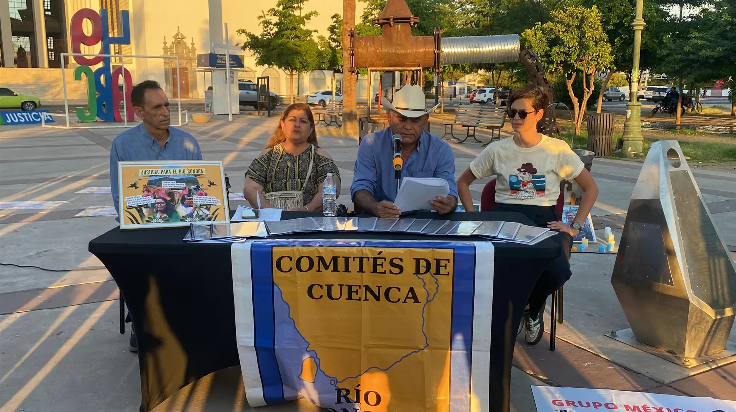 “Después de casi doce años, las familias del Río Sonora ya no necesitamos más anuncios, necesitamos resultados concretos, compromisos que se cumplan y acciones que realmente protejan la salud de nuestras comunidades y mejoren la calidad de vida de las presentes y futuras generaciones”, Comités de la Cuenca del Río Sonora.