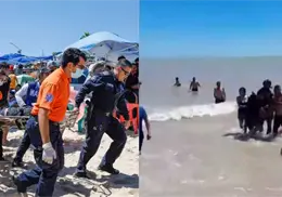 Padre e hija mueren en playa de Tijuana Padre e hija mueren en playa de Tijuana