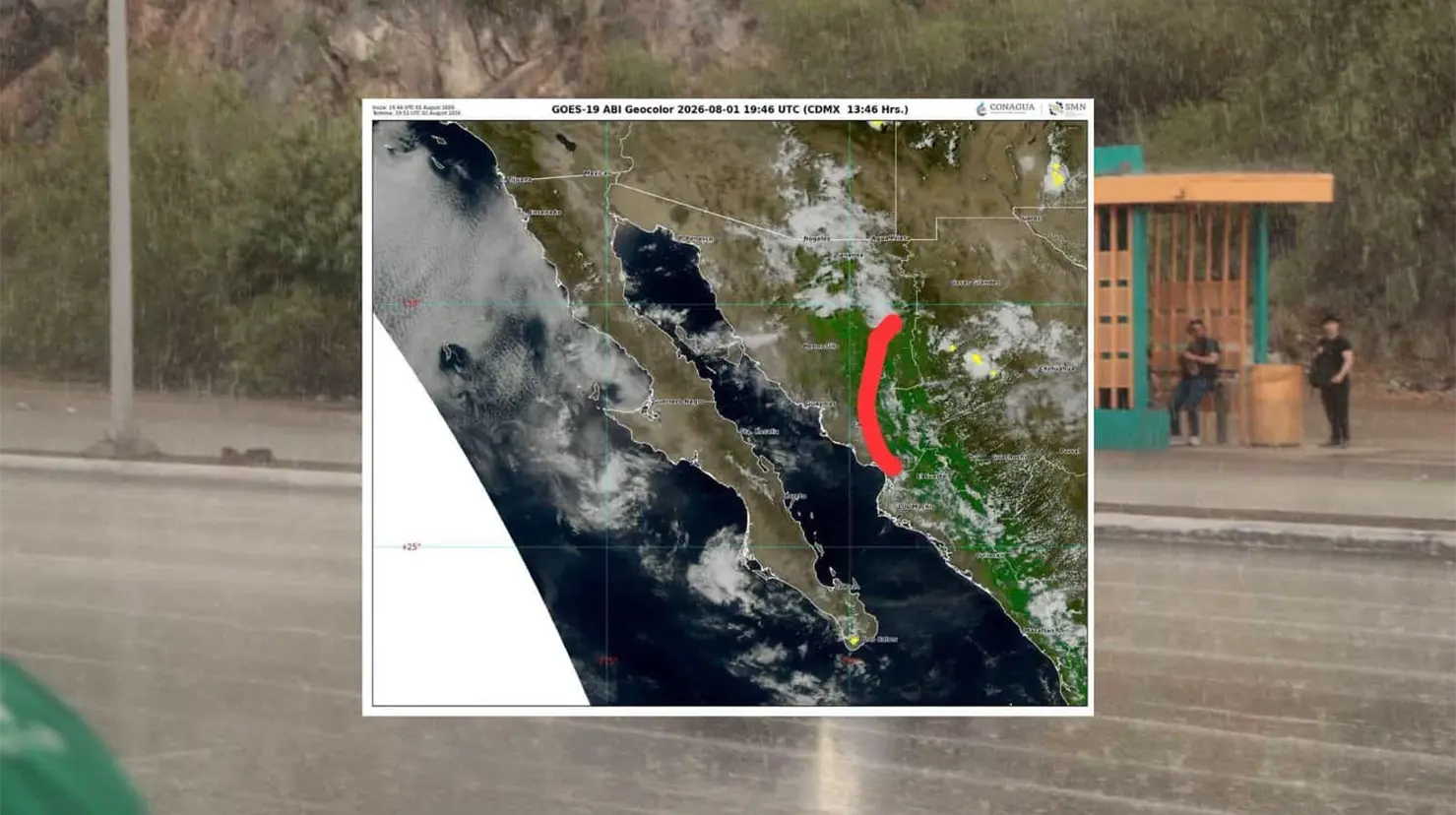 Clima en Hermosillo hoy 2 de agosto: Se mantiene pronóstico de lluvias para este domingo