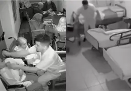 VIDEO | Cuidador golpea y maltrata a una abuelita en un asilo; le dice que se muera de una vez VIDEO | Cuidador golpea y maltrata a una abuelita en un asilo; le dice que se muera de una vez