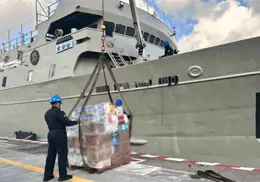 México envía más de 718 toneladas de ayuda humanitaria a Venezuela en dos buques de la Armada México envía más de 718 toneladas de ayuda humanitaria a Venezuela en dos buques de la Armada