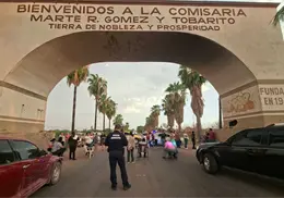 Se manifiestan en MRG contra apagones de CFE Se manifiestan en MRG contra apagones de CFE