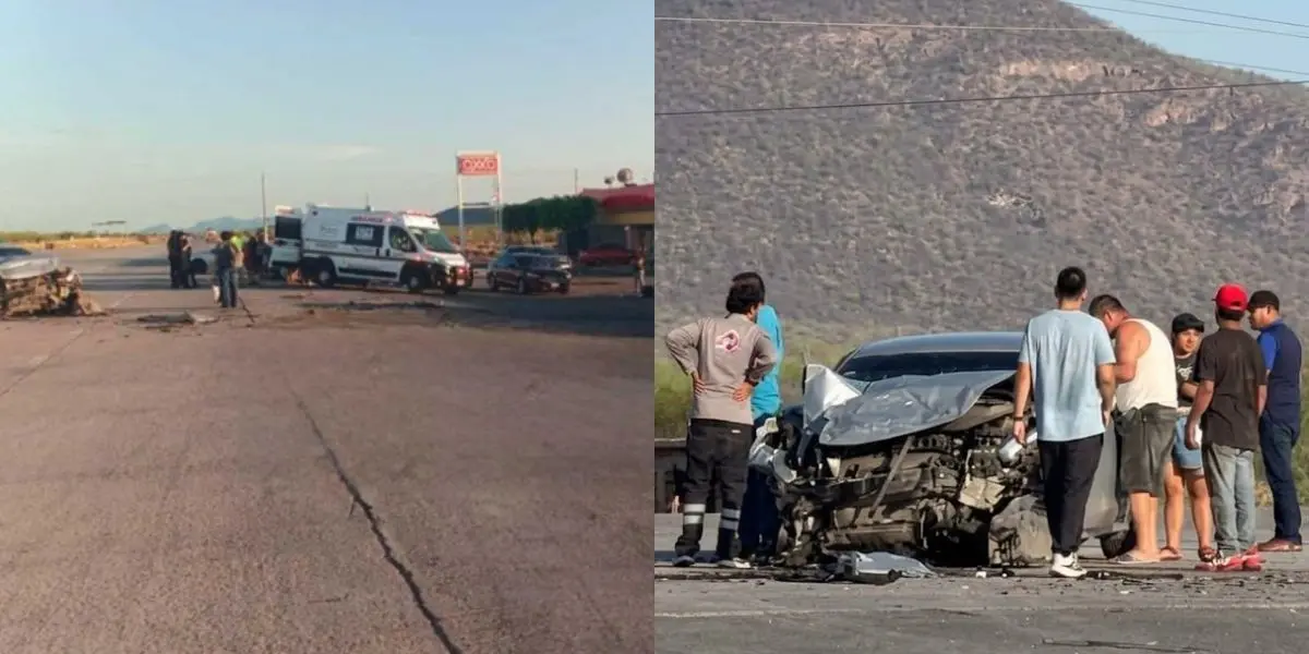 Personal de emergencia y corporaciones de seguridad atendieron el percance, mientras la Fiscalía de Sonora inició las investigaciones para determinar cómo ocurrió el hecho.