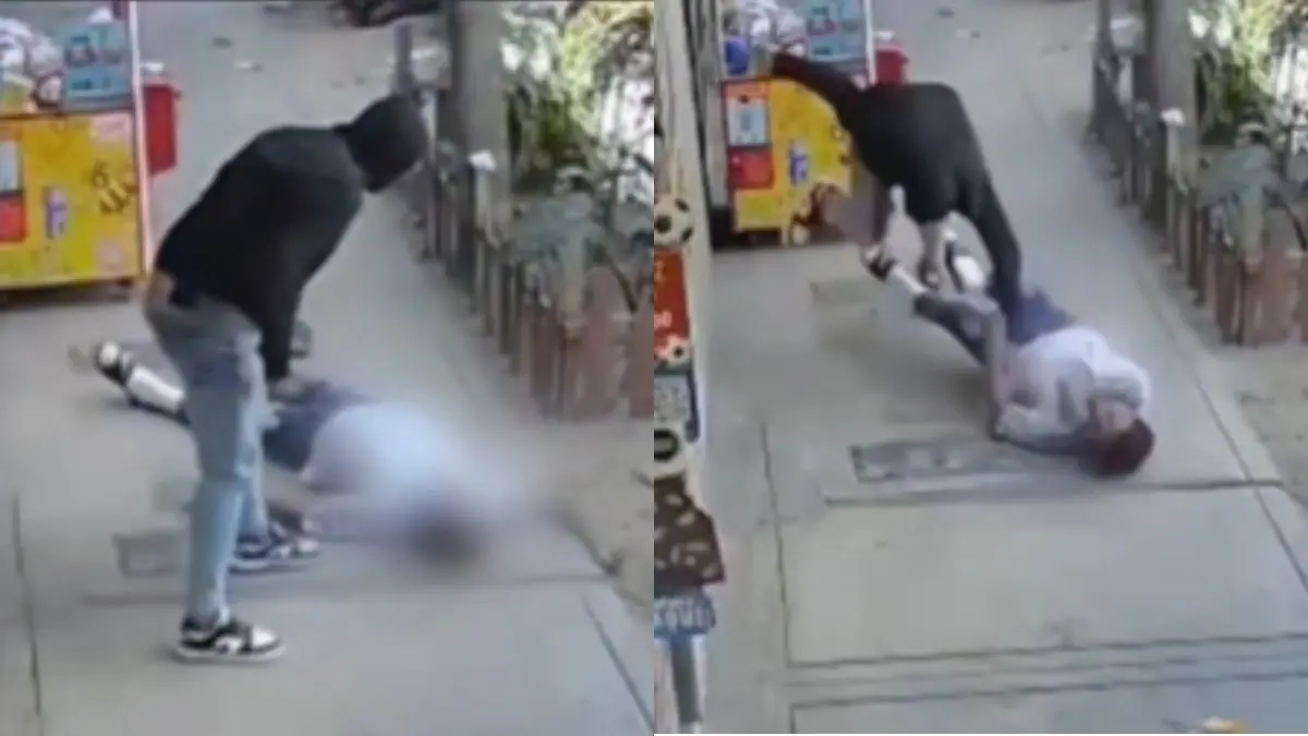 VIDEO | Hombre mata de un puñetazo a padre de familia; el agresor fue detenido