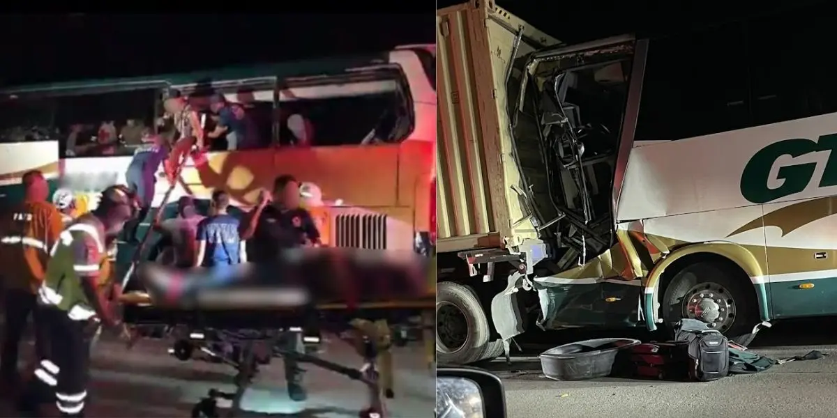 Equipos de emergencia trabajaron durante varias horas para rescatar a los pasajeros y atender a los lesionados tras el choque entre un autobús y un tractocamión ocurrido en la carretera federal México 15. (Fotos/LíneaDirectaPortal)