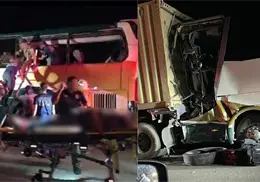 Camionazo en Empalme deja un muerto y varios heridos Camionazo en Empalme deja un muerto y varios heridos