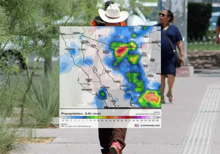 Clima en Hermosillo hoy 5 de agosto: Se mantienen días nublados y posibles lluvias