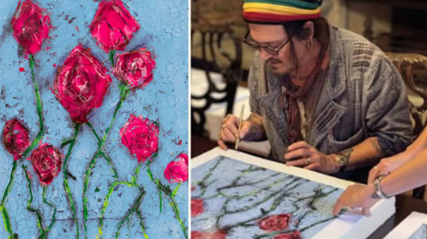 Johnny Depp regresa a China como artista visual