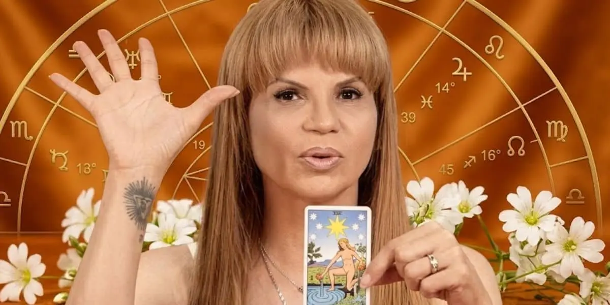 Mhoni Vidente, astróloga y tarotista reconocida por sus predicciones y análisis de los signos zodiacales.
