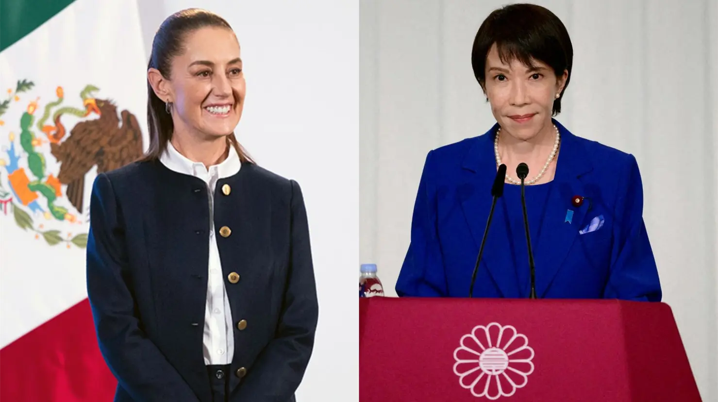 Relación México-Japón: La presidenta Claudia Sheinbaum y la primera ministra Sanae Takaichi se reunirán