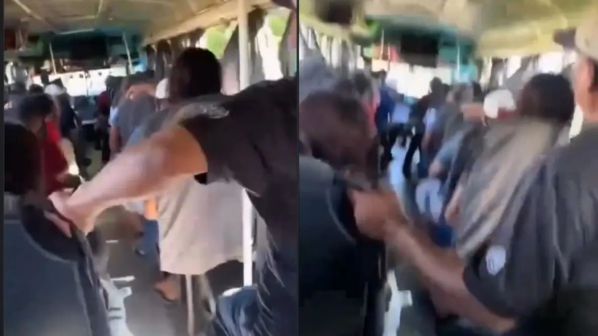 VIDEO | Chofer de transporte urbano es denunciado tras conducir a exceso de velocidad y poner en riesgo a pasajeros