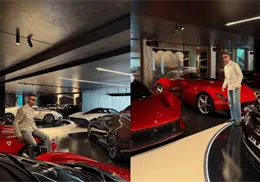 Cristiano Ronaldo presume sus juguetes de lujo: ¿cuántos autos tiene? Cristiano Ronaldo presume sus juguetes de lujo: ¿cuántos autos tiene?