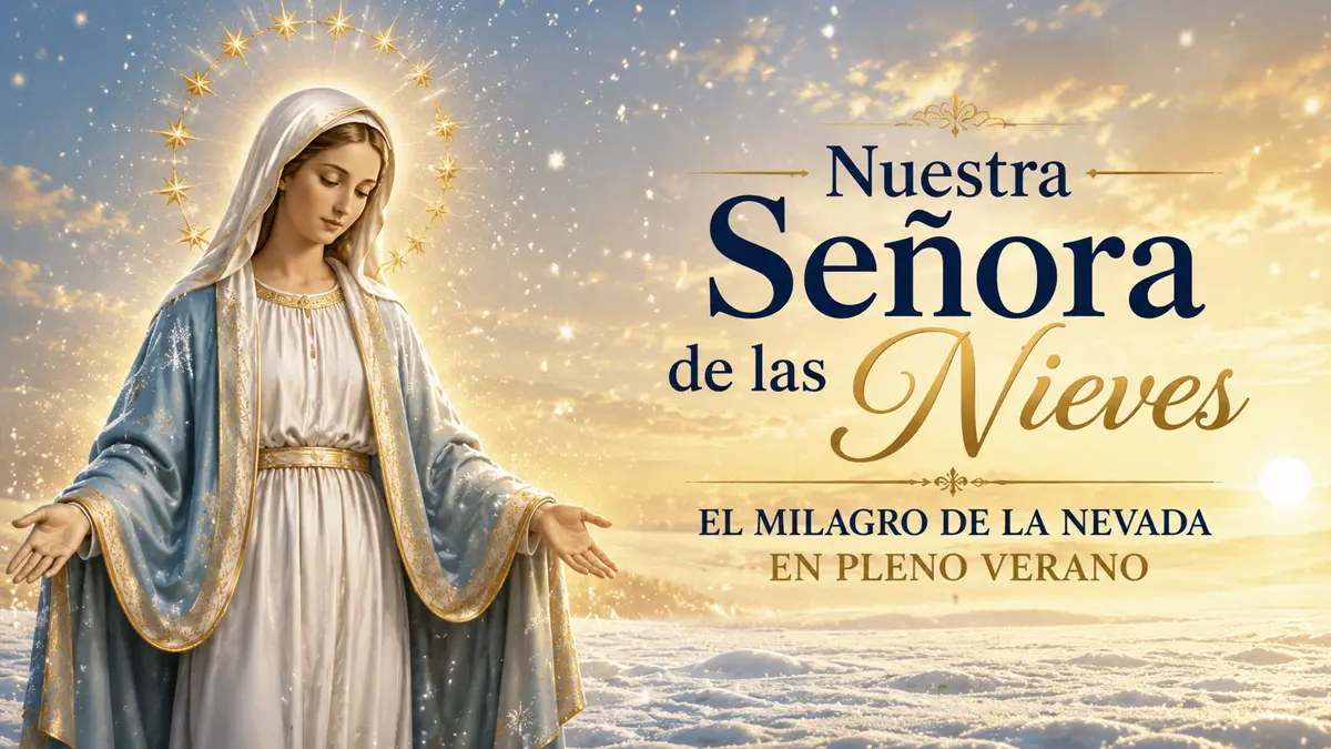 Santoral de hoy, 5 de agosto: ¿Por qué se celebra a Nuestra Señora de las Nieves y cuál es su historia?