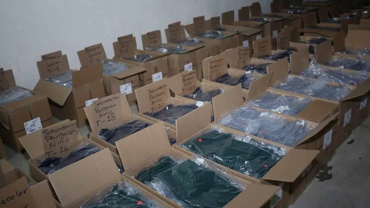 El lunes iniciará la entrega de uniformes en Cajeme