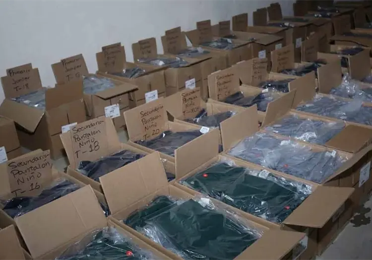 El lunes iniciará la entrega de uniformes en Cajeme