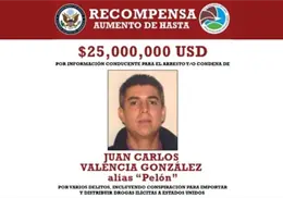 Estados Unidos eleva a 25 millones de dólares la recompensa por el hijastro de El Mencho