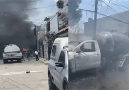 Explosión de pipa de gas en Cuernavaca deja 21 lesionados y provoca daños en viviendas