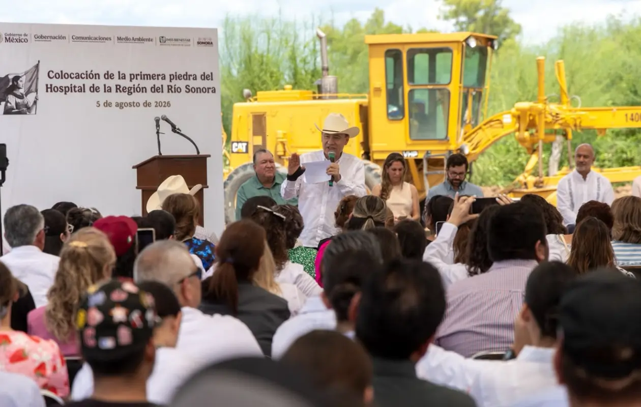 Inicia construcción del Hospital Regional del Río Sonora con inversión de 500 mdp