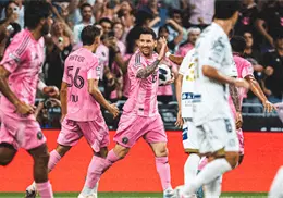 Messi lidera remontada de Inter Miami ante Atlético de San Luis en Leagues Cup 2026