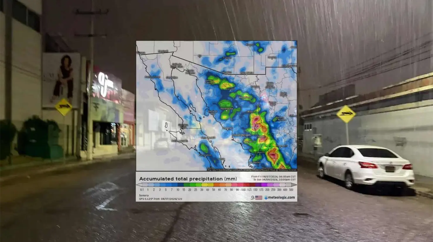 Clima en Hermosillo hoy 8 de agosto: Se espera un fin de semana lluvioso en la ciudad