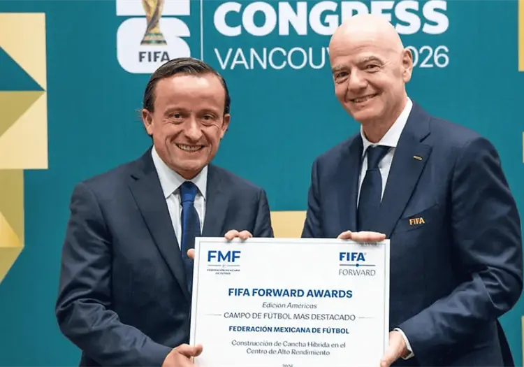 Federación Mexicana de Futbol manifiesta respaldo a Gianni Infantino