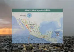 Clima en Sonora hoy 8 de agosto: Lluvias fuertes y temperaturas extremas este sábado