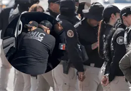 Detienen a manifestantes durante protesta por trabajador del “Doctor de los sueros”; trasciende que fue liberado Detienen a manifestantes durante protesta por trabajador del “Doctor de los sueros”; trasciende que fue liberado