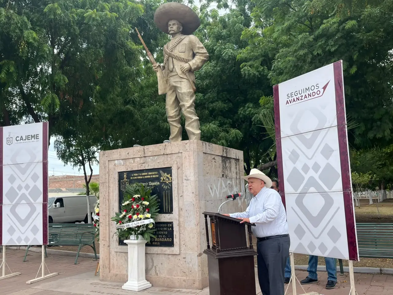 “La lucha de Emiliano Zapata vive en nuestros corazones”: Castro Cosío