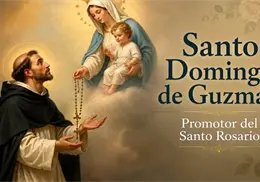 Santoral de hoy, 8 de agosto: Domingo de Guzmán, el santo que recibió el Rosario de manos de la Virgen María Santoral de hoy, 8 de agosto: Domingo de Guzmán, el santo que recibió el Rosario de manos de la Virgen María