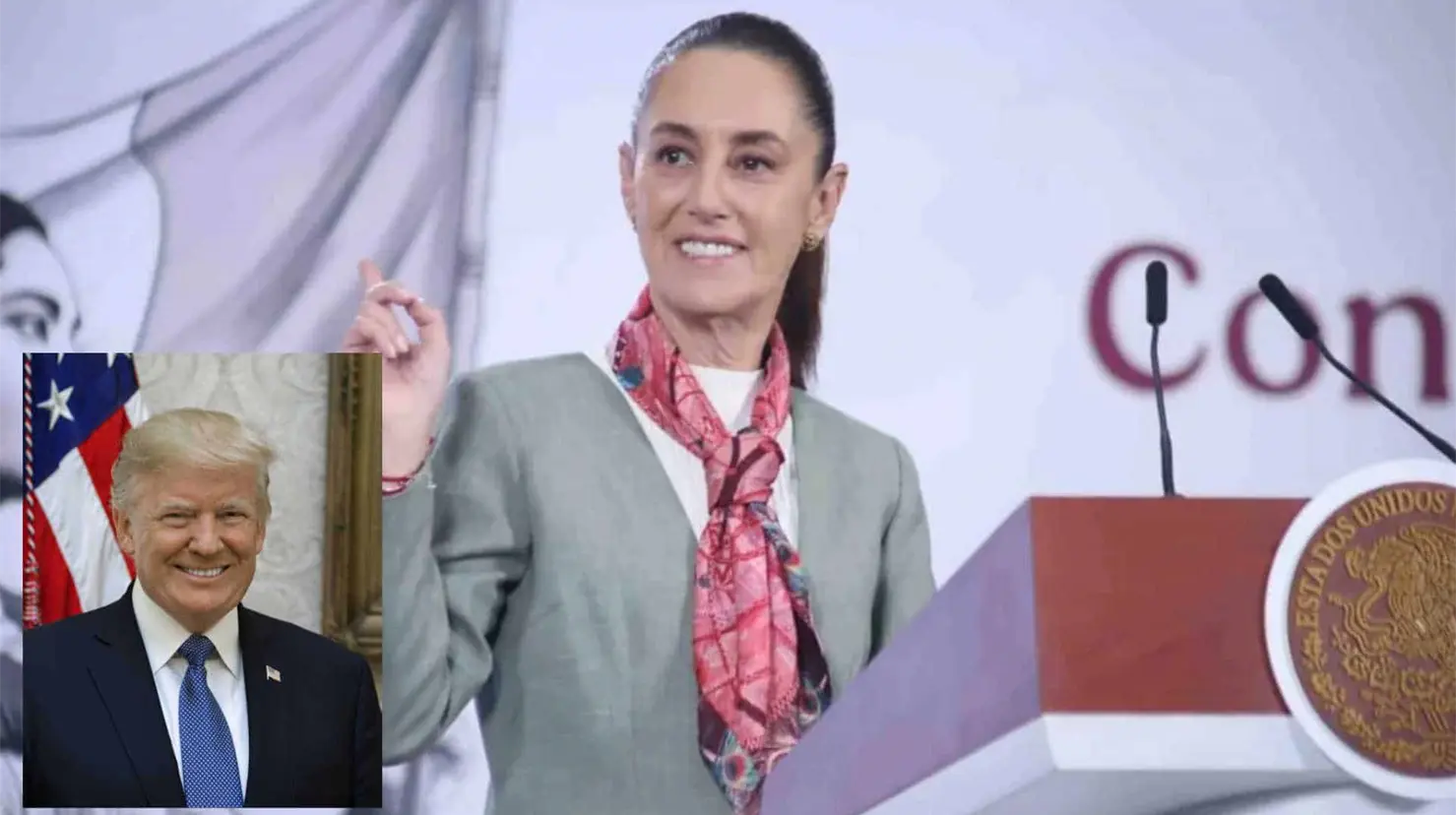 Sheinbaum deja atrás la “serenidad” y eleva el tono frente a Trump