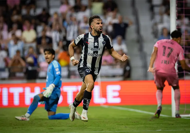 Monterrey remonta ante Inter Miami y complica a las Garzas en la Leagues Cup 2026