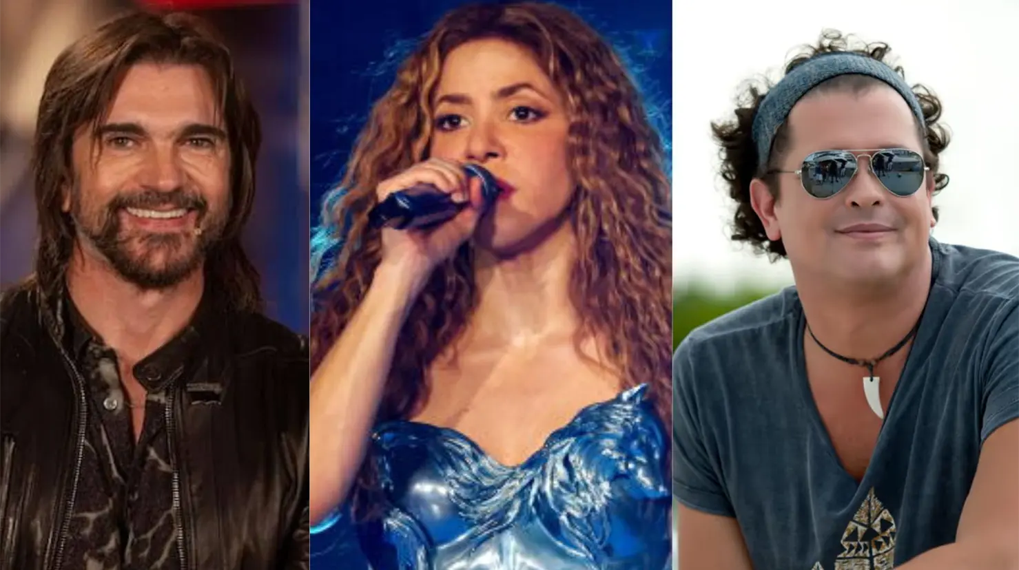 Shakira, Carlos Vives y Juanes apoyan a Colombia tras sismo de 7.4