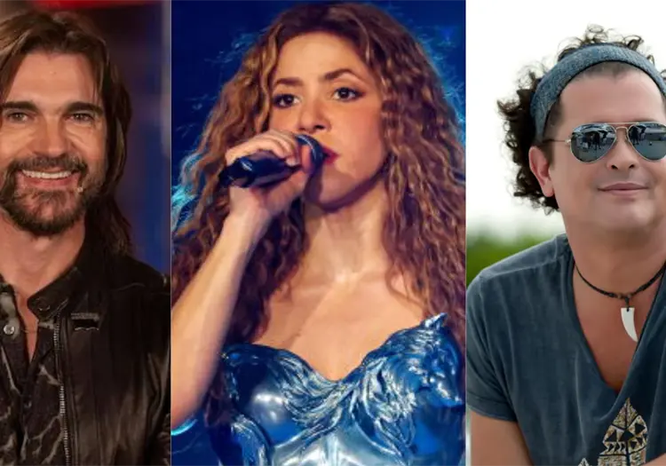 Shakira, Carlos Vives y Juanes apoyan a Colombia tras sismo de 7.4