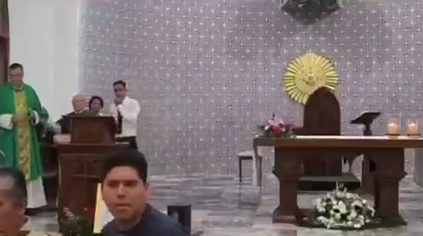 Así se vivió la balacera entre militares y civiles durante una misa en Los Mochis