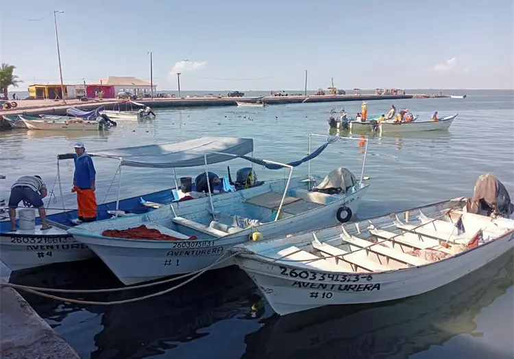 Mal tiempo golpea a pesca del sur de Sonora